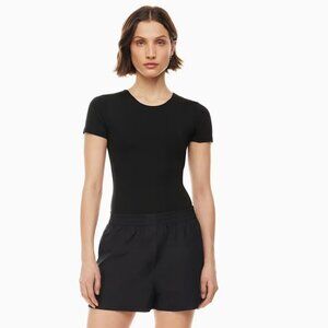 Aritzia Contour Crew Shortsleeve Bodysuit
